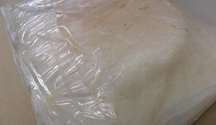 Methamphetamine pack in suitcase Package of Methamphetamine