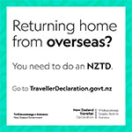 Returning home from overseas?